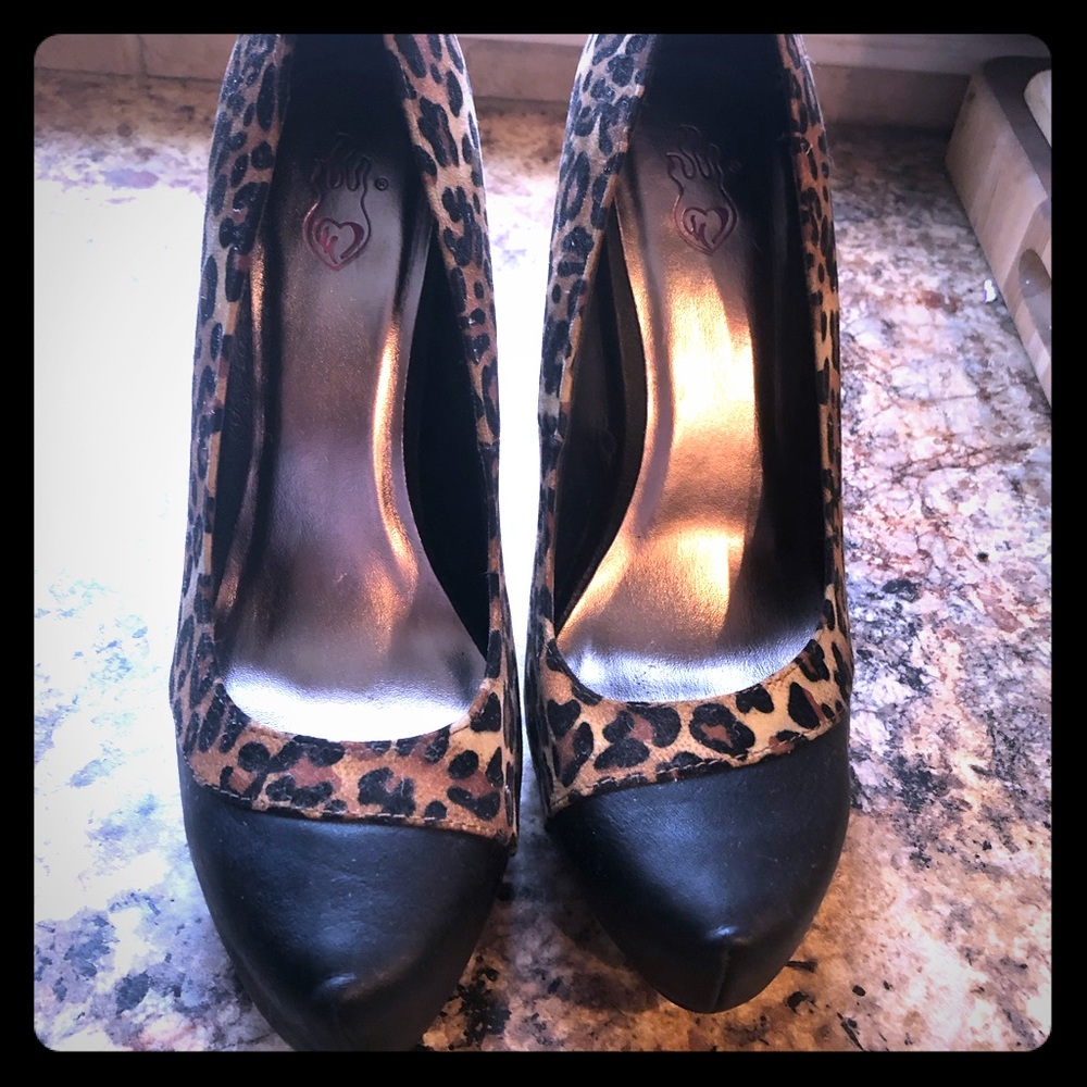 Torrid Leopard Print Heels